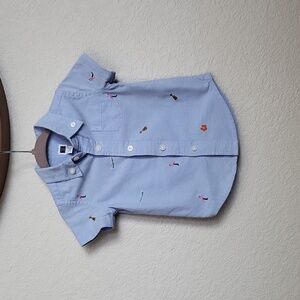 Janie and Jack Baby Oxford Button Down Shirt